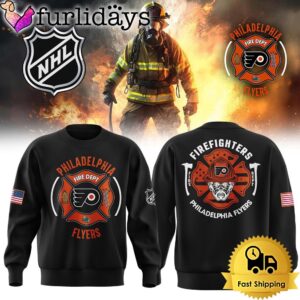 NHL Philadelphia Flyers Firefighter Appreciation Night Sweatshirt