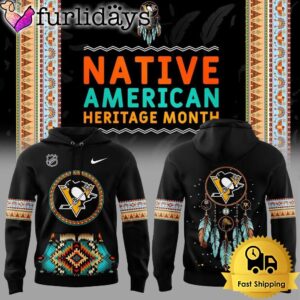 NHL Pittsburgh Penguins Native American Heritage Hoodie