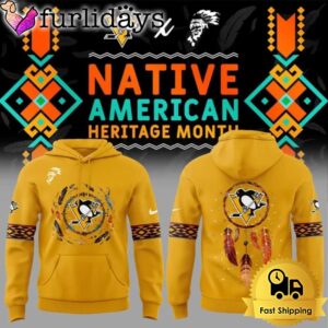 NHL Pittsburgh Penguins Native American Heritage Month Hoodie