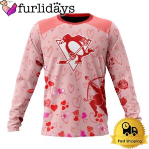 NHL Pittsburgh Penguins Valentine’s Day Sweatshirt…