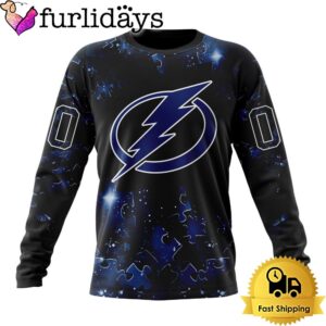 NHL Tampa Bay Lightning Autism Awareness Hockey Custom Sweatshirt