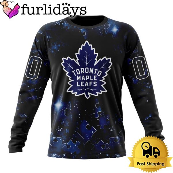 NHL Toronto Maple Leafs Autism Awareness Hockey Custom Sweatshirt