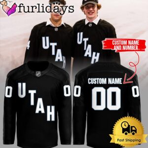 NHL Utah Hockey Club Anniversary Edition Design Custom Hockey Jersey