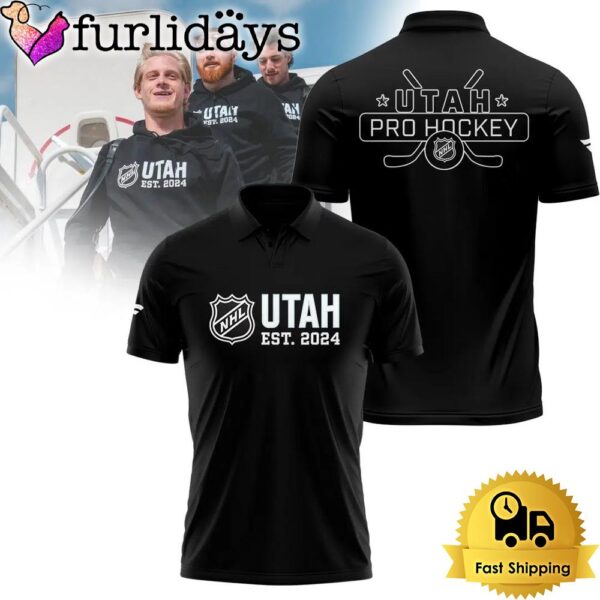 NHL Utah Hockey Club Pro Est 2024 Polo Shirt