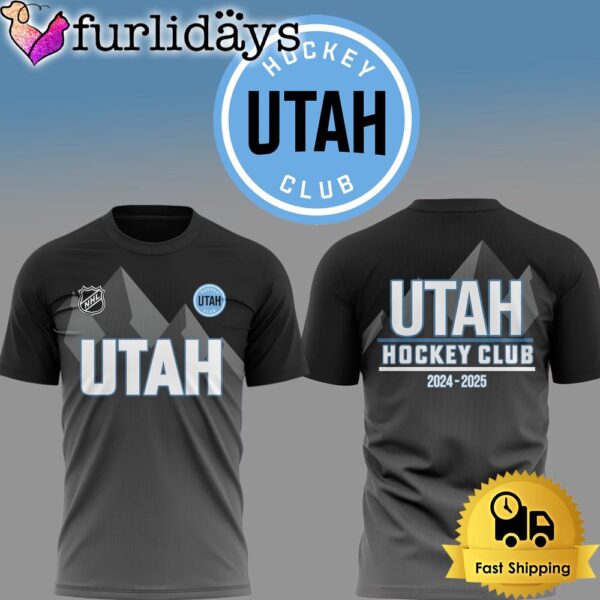 NHL Utah Hockey Club Winter Limited Edition Black T Shirt