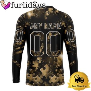 NHL Vegas Golden Knights Autism Awareness Hockey Custom Sweatshirt