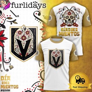 NHL Vegas Golden Knights Dia De Los Muertos Hoodie T Shirt