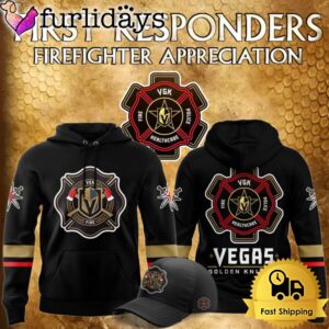 NHL Vegas Golden Knights Firefighter Appreciation Night Hoodie