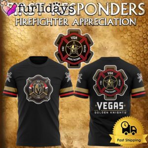 NHL Vegas Golden Knights Firefighter Appreciation Night T Shirt