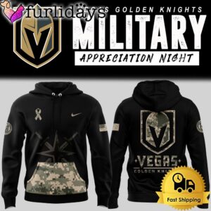 NHL Vegas Golden Knights Military Appreciation Hoodie