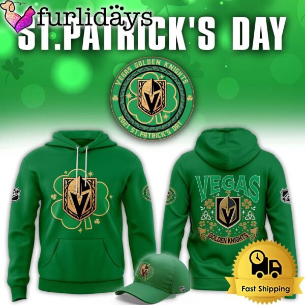 NHL Vegas Golden Knights St Patrick Day Hoodie