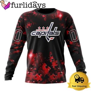 NHL Washington Capitals Autism Awareness Hockey…