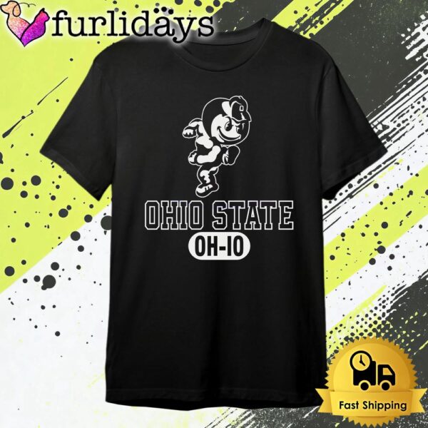 Ohio State Oh Io Logo Mascot T Shirt