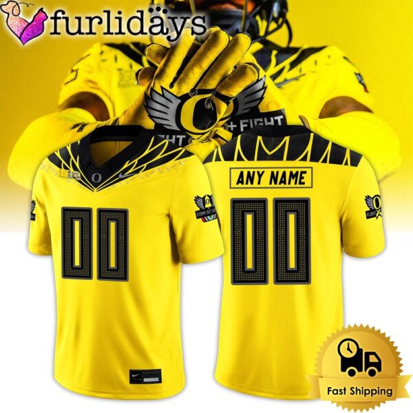 Oregon Ducks Game Custom Football Jersey