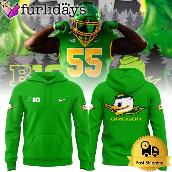 Oregon Ducks Gang Green Big Champions Hoodie