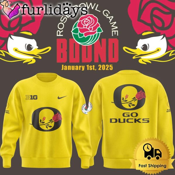 Oregon Ducks Rose Bowl Game 2025 Sweatshirt