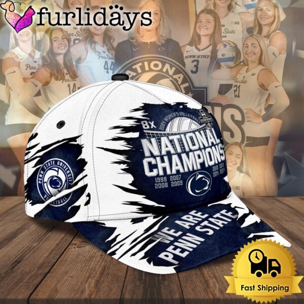 Penn State Women Volleyball 2024 NCAA Division I Champions Cap