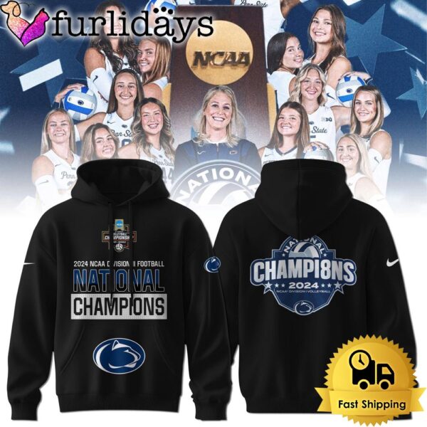 Penn State Women Volleyball NCAA Championship Glory 2024 Hoodie