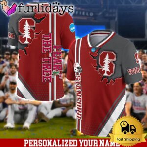 Personalized NCAA Stanford Cardinal Team Logo Player Football Jersey