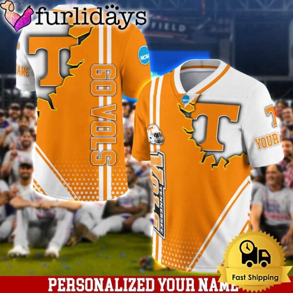 Personalized NCAA Tennessee Volunteers Team Logo Player Football Jersey