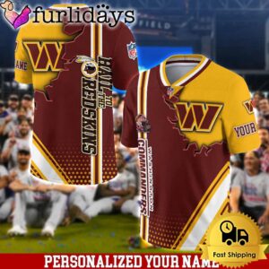 Personalized NFL Washington Commanders Team Logo…