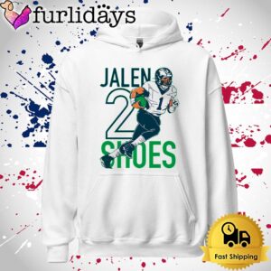 Philadelphia Eagles Jalen Hurts Two Shoes T Shirt