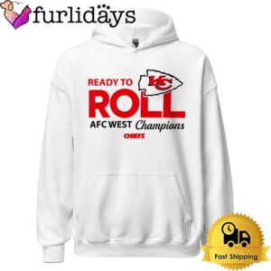 Ready To Kc Roll Afc West Champions Chiefs T Shirt