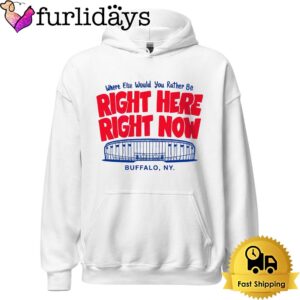 Right Here Right Now Buffalo Bills Highmark Stadium T Shirt