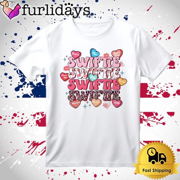 Swiftie Valentine Taylor Albums Heart T Shirt