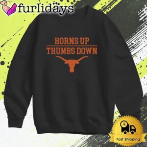 Texas Longhorns Football Horns Up Thumbs Down T Shirt