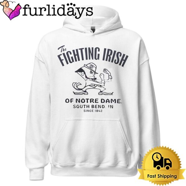 The Fighting Irish Of Notre Dame Logo Mascot T Shirt