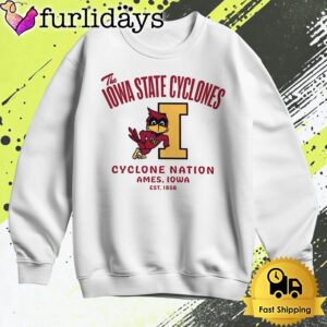 The Iowa State Cyclones Football Logo Mascot T Shirt