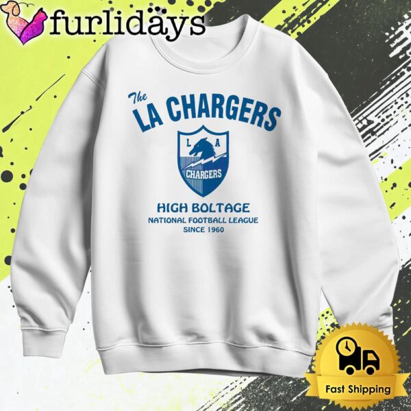 The La Chargers Football High Boltage T Shirt