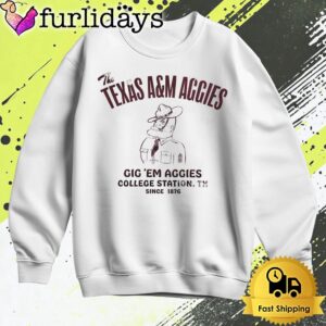 The Texas Am Aggies Gig Em Aggies T Shirt