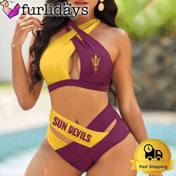 Arizona State Sun Devils Women Bikini Set Sport