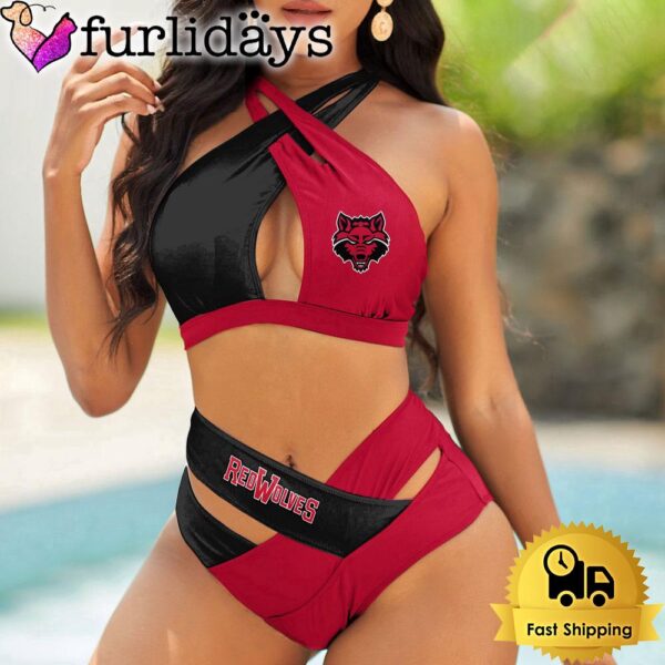 Arkansas State Red Wolves Women Bikini Set Sport