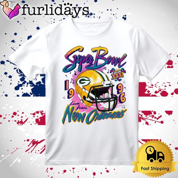 Green Bay Packers Super Bowl Champion New Orleans 1996 T Shirt