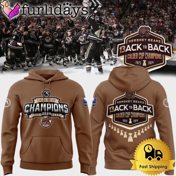 Hershey Bears Calder Cup Back To Back Champions Hoodie