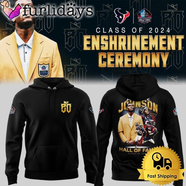 Houston Texans Andre Johnson Hall Of Famer Hoodie