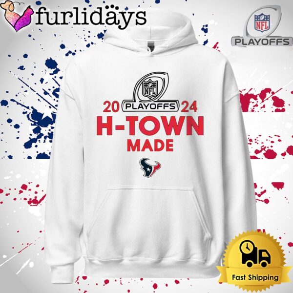 Houston Texans H Town Made Playoffs 2024 T Shirt