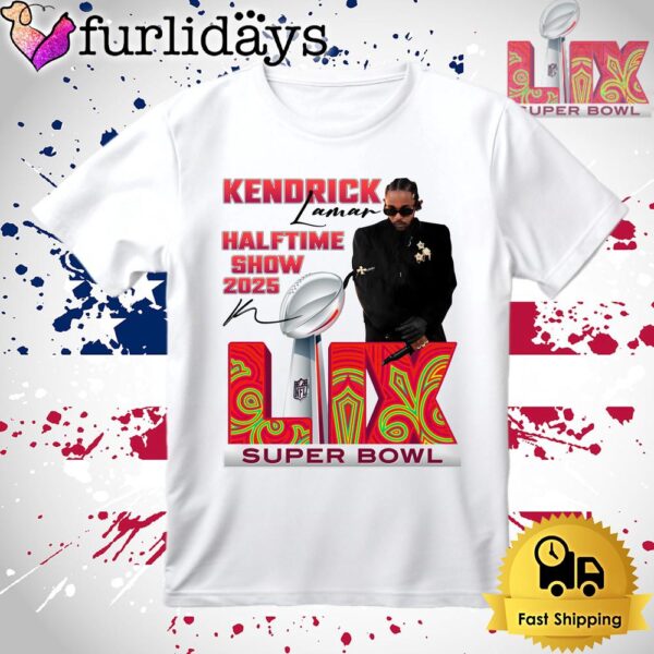 Kendrick Lamars 2025 Super Bowl Lix T Shirt