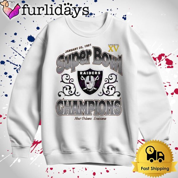 Las Vegas Raiders Super Bowl Champion New Orleans 1981 T Shirt