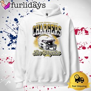 National Football League Los Angeles Chargers Helmet T Shirt