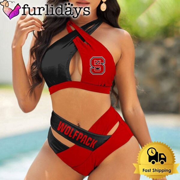 NC State Wolfpack Women Bikini Set Sport