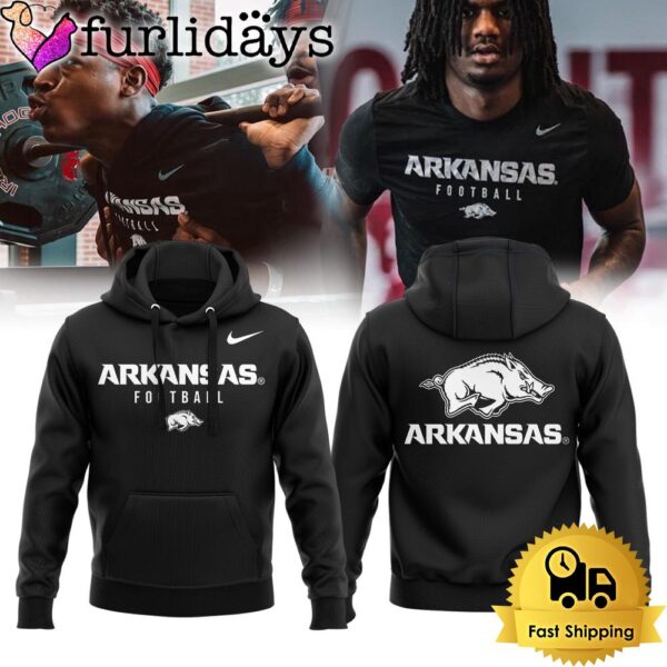 NCAA Arkansas Razorback Football Limited Edition Logo Team Hoodie