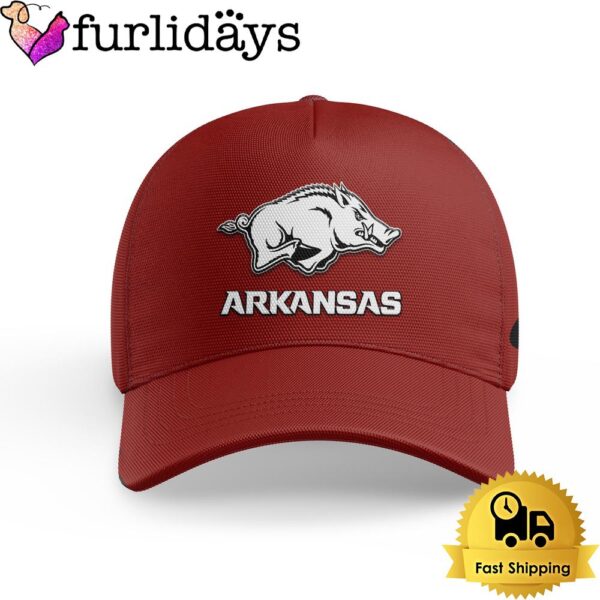 NCAA Arkansas Razorback Football New Limited Edition Logo Team Red Baseball Cap