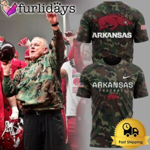 NCAA Arkansas Razorback Football Sam Pittman…