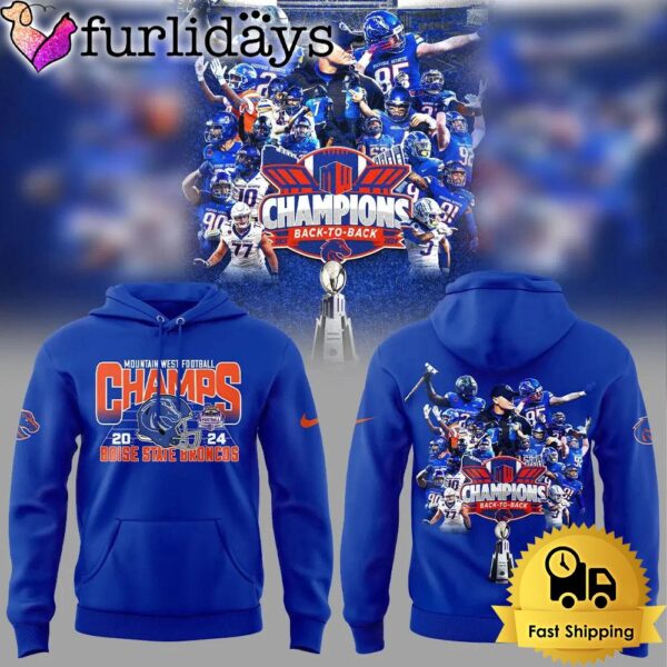 NCAA Boise State Broncos Champions Limited Edition Hoodie