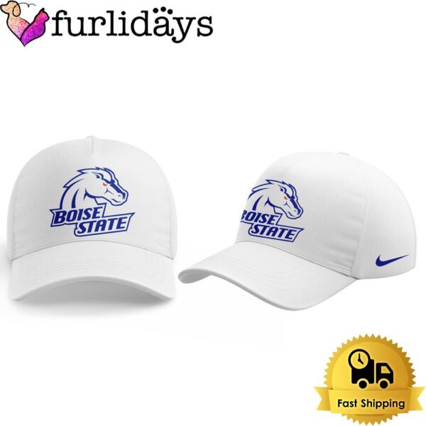 NCAA Boise State Broncos Football New Limited Edition Logo Team White Baseball Cap