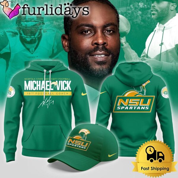 NCAA Norfolk State Spartans Football Michael Vick Signature Hoodie